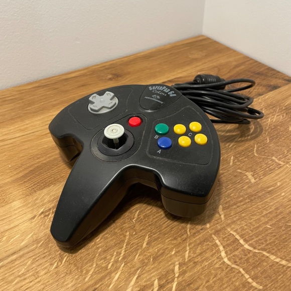 Nintendo 64 N64 Jungle Green Console & Controller with Extra Controller - TESTED - Picture 12 of 16